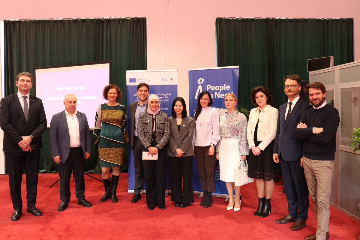 Launching of the EU-Funded Food Bank Georgia Project
