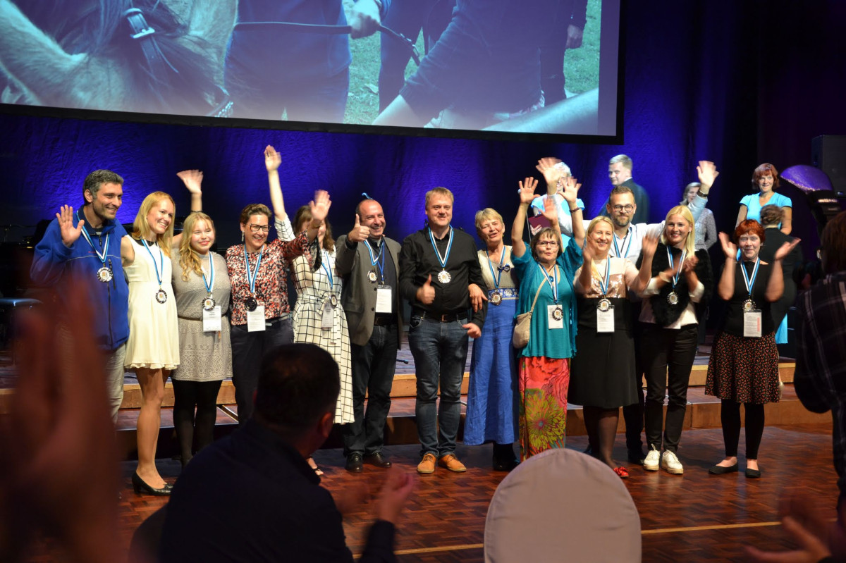 EU supported Local Action Groups from Kazbegi, Lagodekhi and Borjomi attended LINC Conference in Estonia